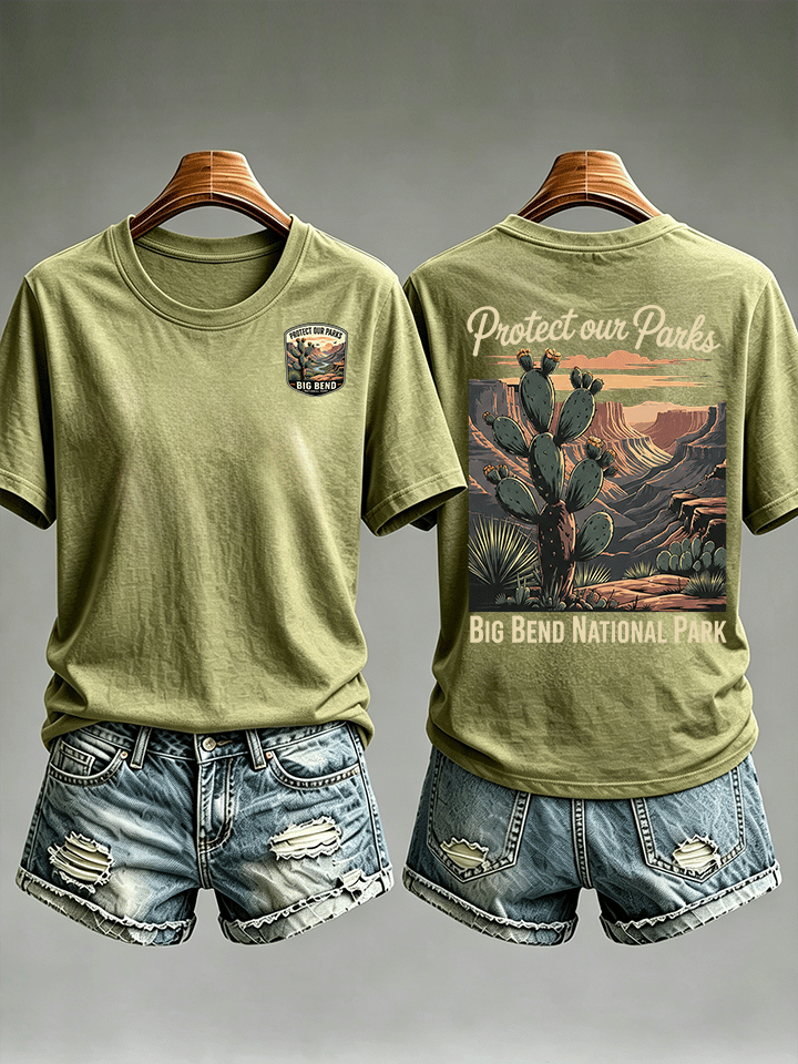 Women's  Protect our Parks - Big Bend National Park T-Shirt