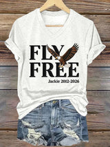 Women's Fly Free Jackie Print T-shirt