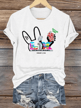 Women's  Opening And Halftime Shows Print Casual T-shirt
