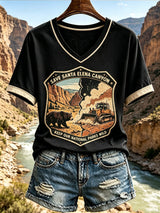 Women's Nature-Print Casual Top