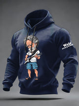 🔥Buy 3 Get 15% Off Men's casual printed hooded sweatshirt