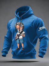 🔥Buy 3 Get 15% Off Men's casual printed hooded sweatshirt