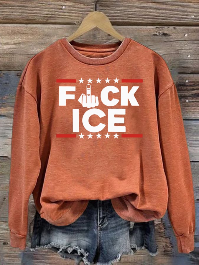 Women's  ICE  Print  Sweater