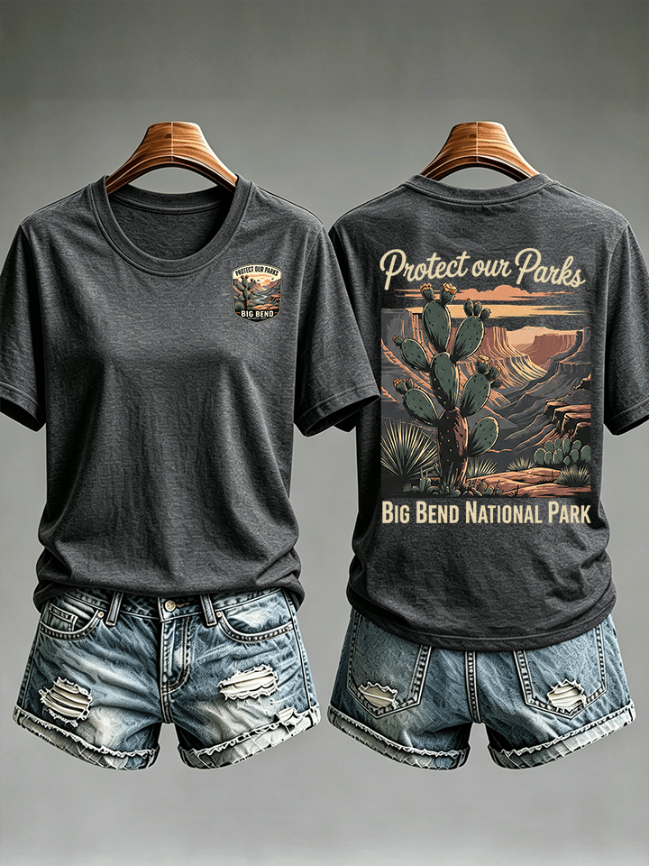 Women's  Protect our Parks - Big Bend National Park T-Shirt
