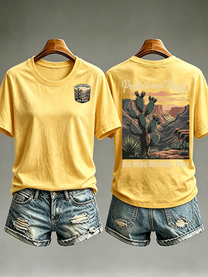 Women's  Protect our Parks - Big Bend National Park T-Shirt