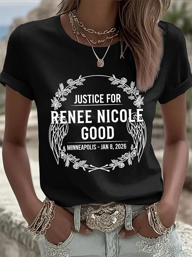 Women's Casual Printed T-Shirt