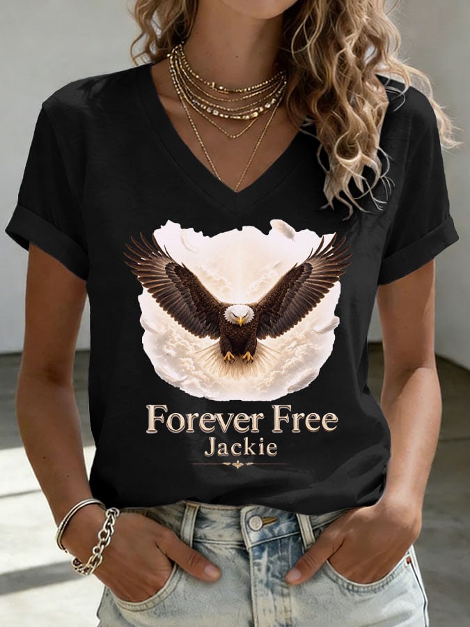 Women's Fly Free Jackie Print T-shirt