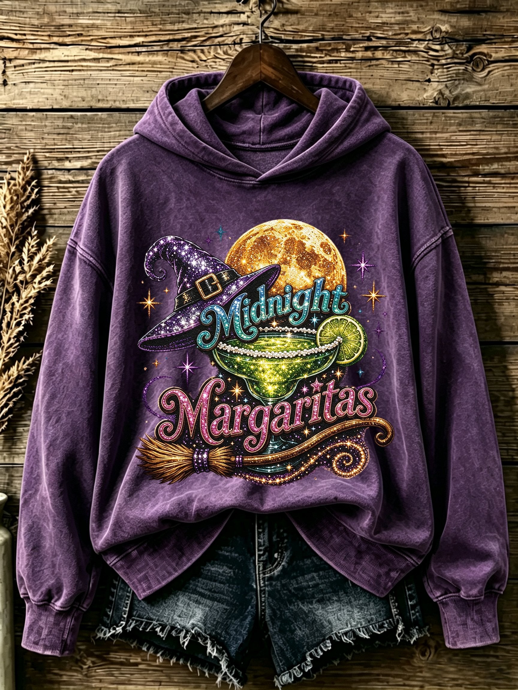 Women's Midnight Margaritas Print Sweatshirt