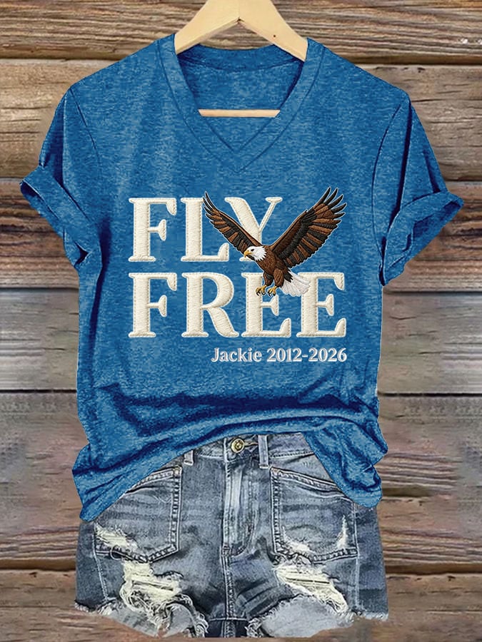 Women's Fly Free Jackie Print T-shirt