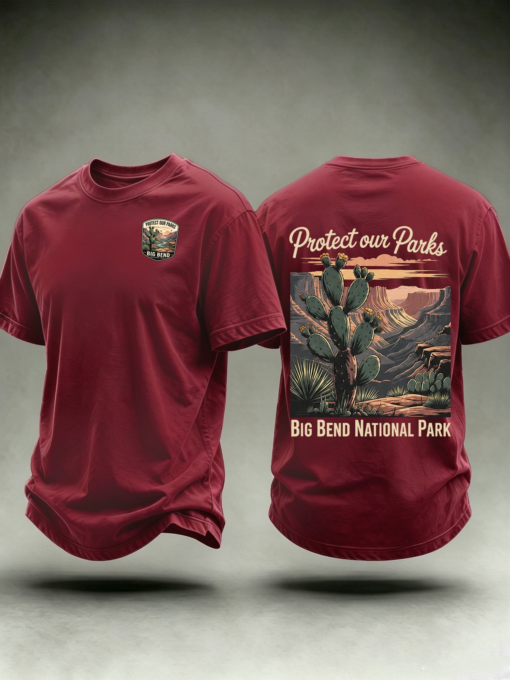 Men's  Protect our Parks - Big Bend National Park T-Shirt