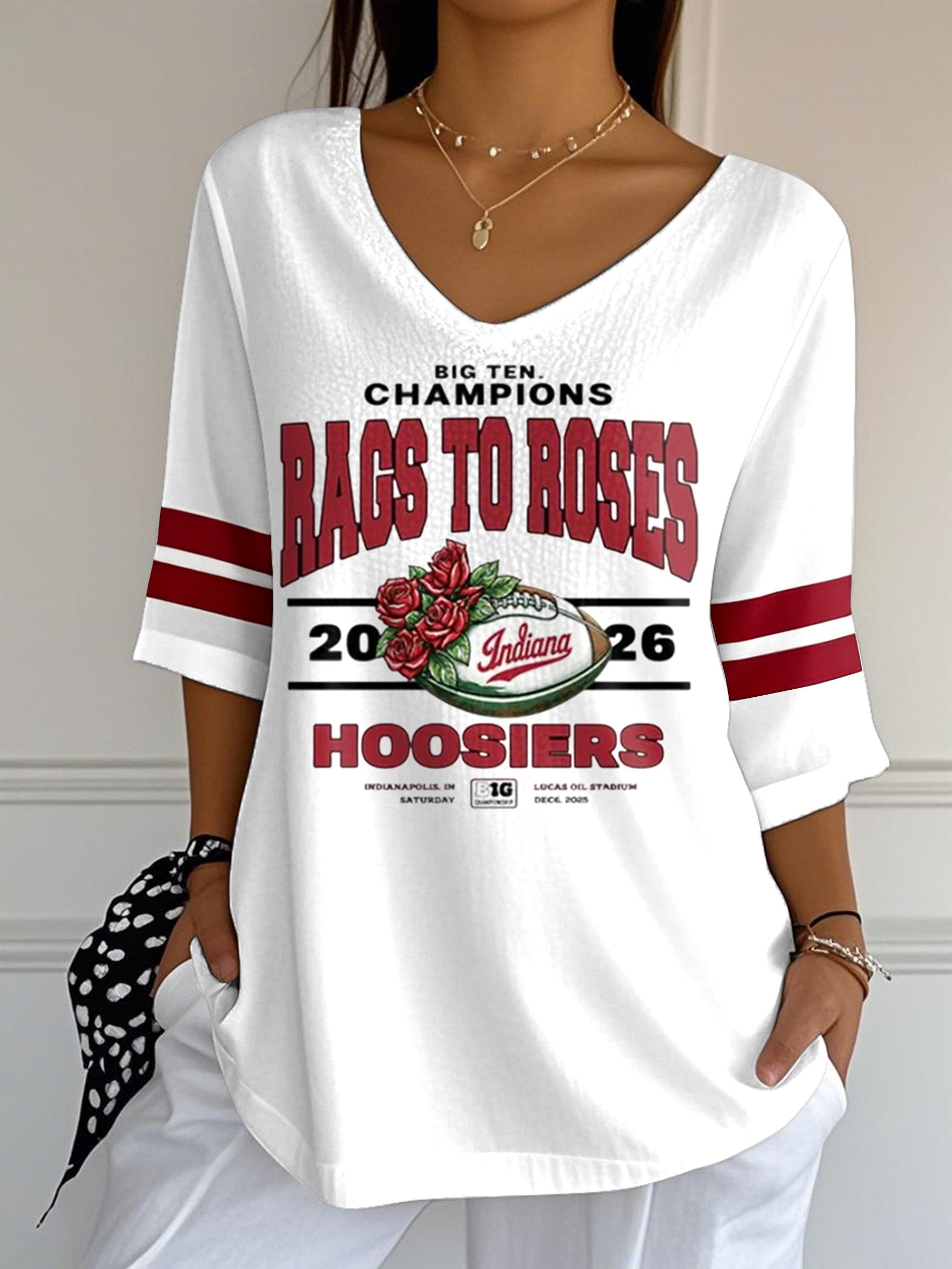 Women's Football Short-Sleeve T-Shirt