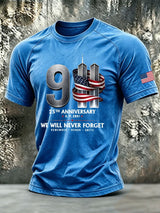 Men's Retro Print Short-Sleeve T-Shirt