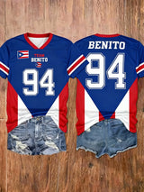 Women's Puerto Rico Print Shirt