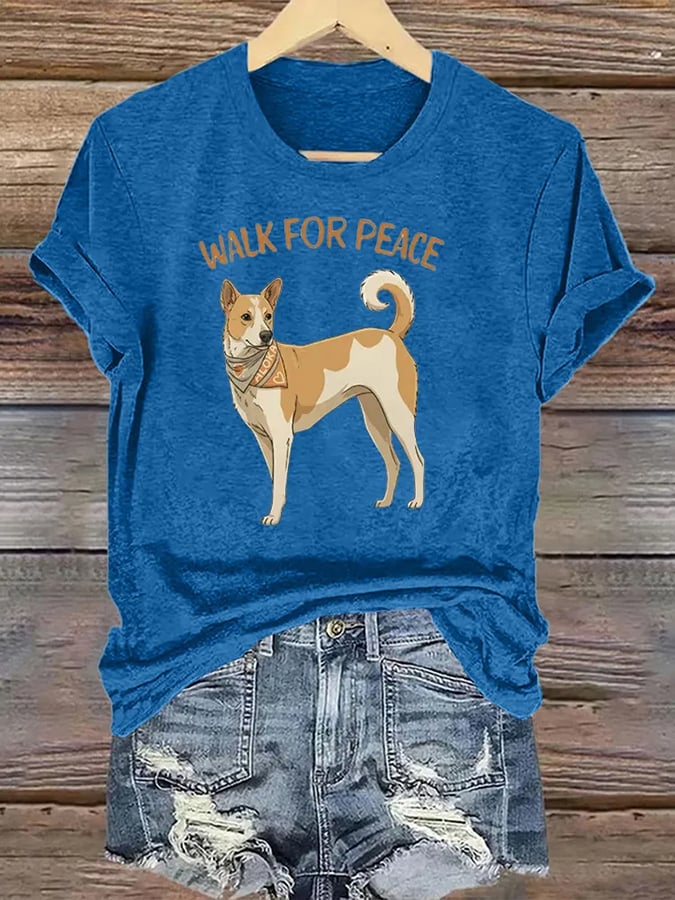 Women'S Walk for Peace  Art Print T-Shirt