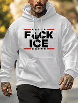 Men's  ICE  Print  Hoodies