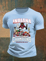 Men's  Football Print  T-Shirt