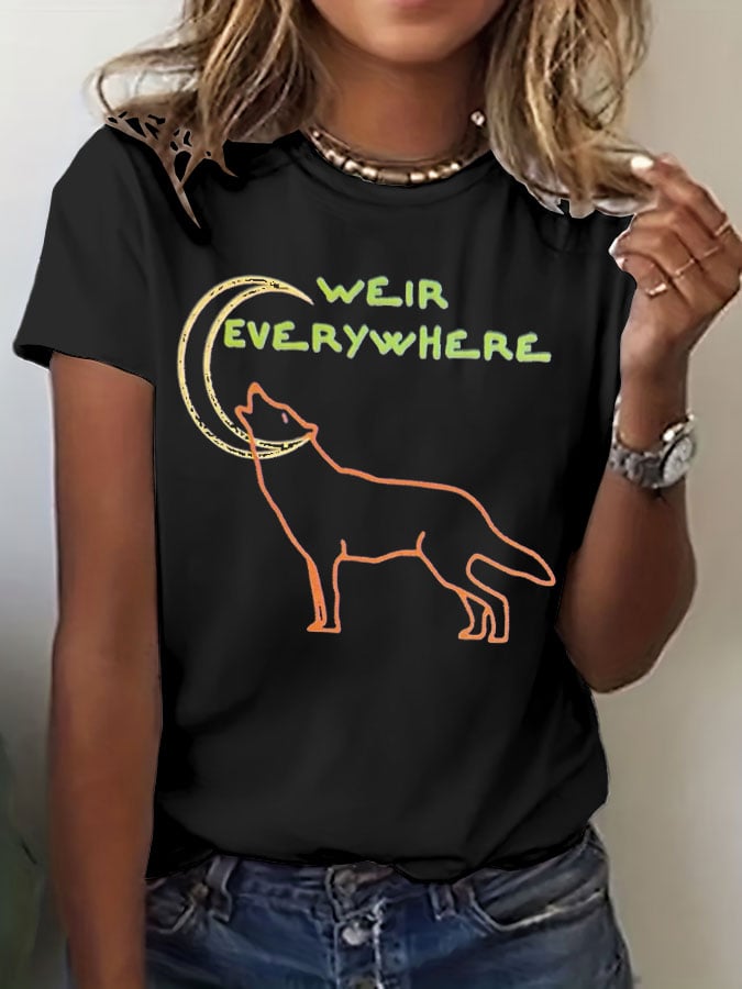 🔥Buy 3 Get 15% Off Women's RIP Print Short-sleeved T-shirt