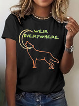 🔥Buy 3 Get 15% Off Women's RIP Print Short-sleeved T-shirt
