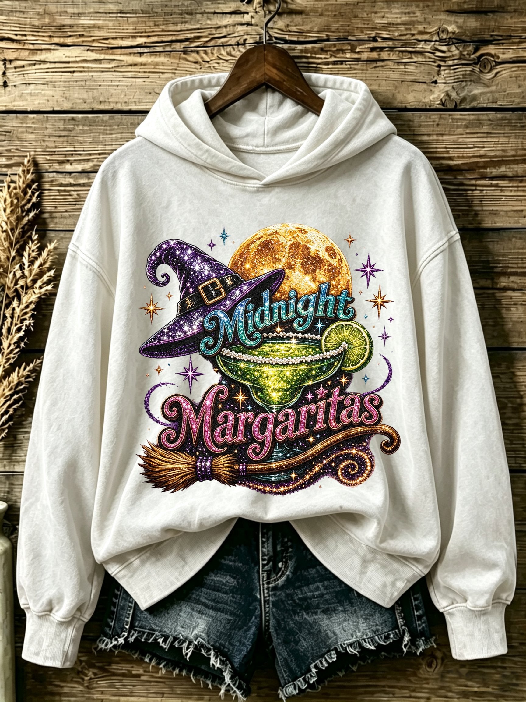Women's Midnight Margaritas Print Sweatshirt