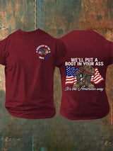 Men's  WE'LL PUT A BOOT IN YOUR ASS  T-Shirt