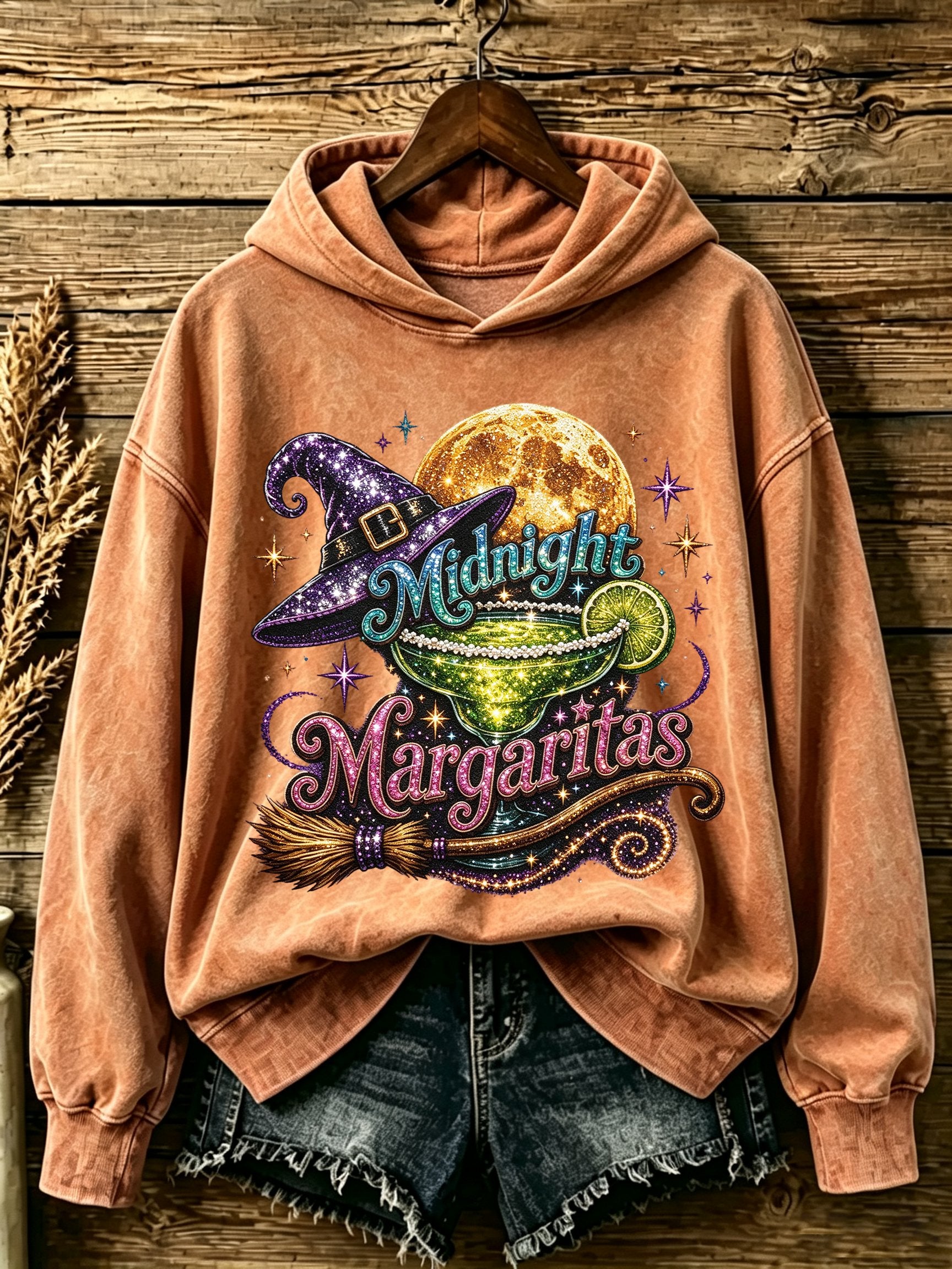 Women's Midnight Margaritas Print Sweatshirt