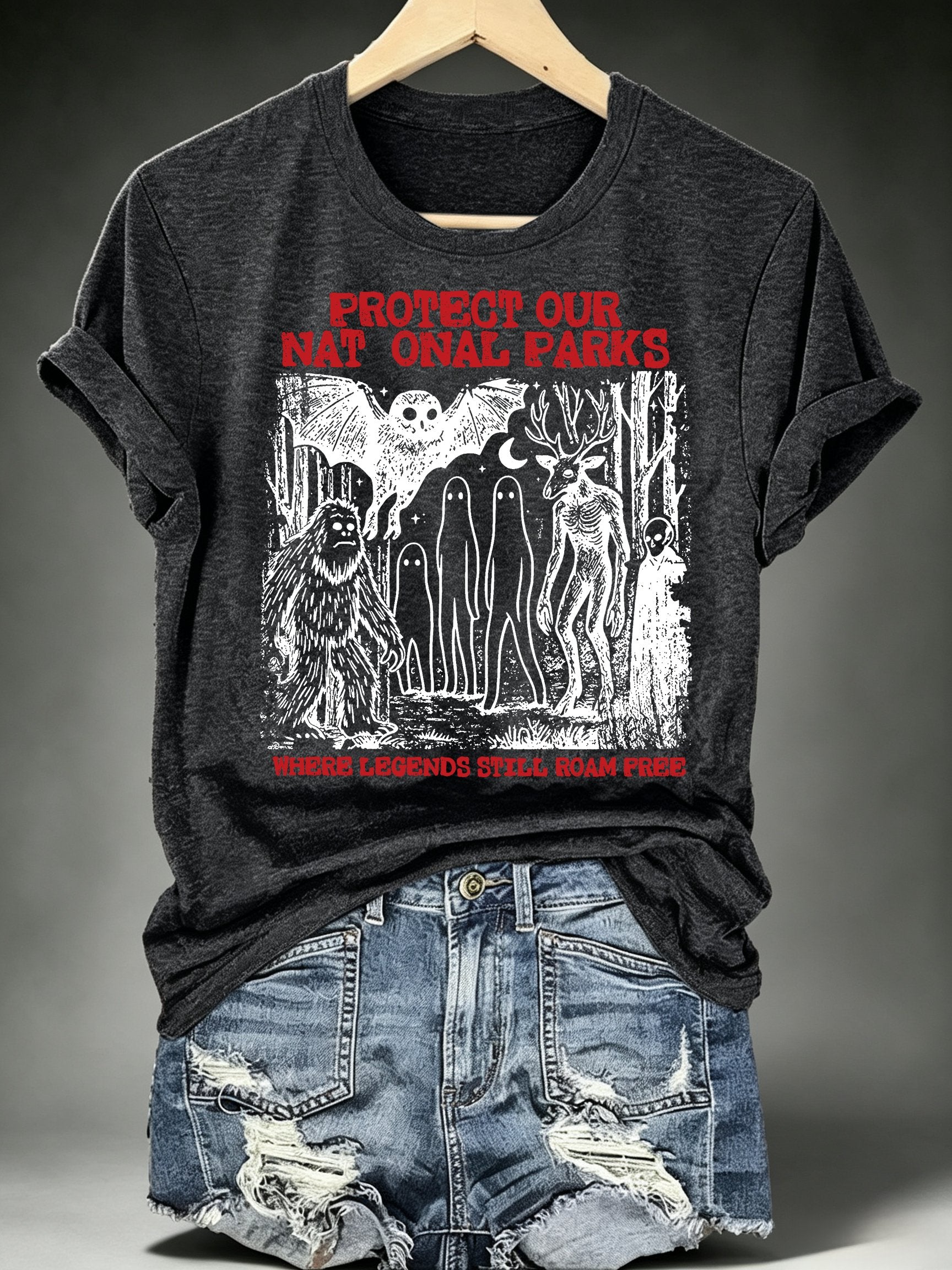 Women's Vintage Protect Our Parks T-Shirt