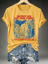 Women's Vintage Protect Our Parks T-Shirt