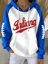 Women's Football Printed Sweatshirt