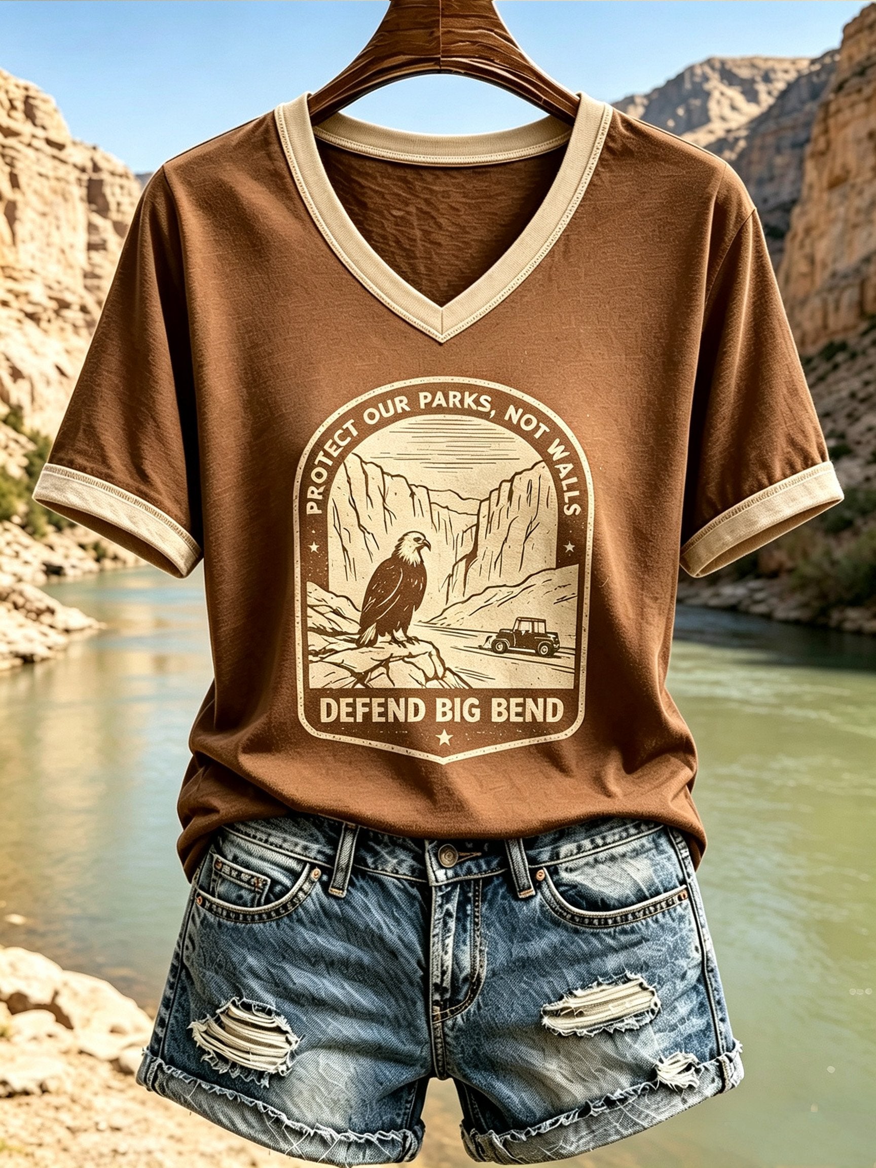 Women's Nature-Print Casual Top