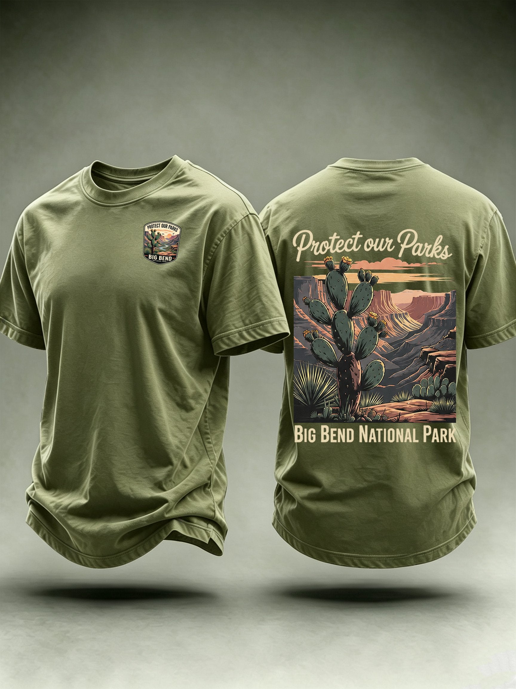 Men's  Protect our Parks - Big Bend National Park T-Shirt