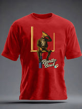 Men's Benito Bowl imitation cotton short-sleeved T-shirt