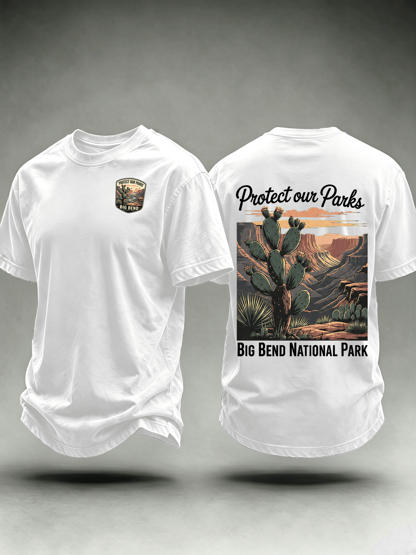 Men's  Protect our Parks - Big Bend National Park T-Shirt