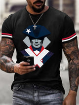 Men's football Printed Short-Sleeve T-Shirt