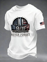 Men's Retro Print Short-Sleeve T-Shirt