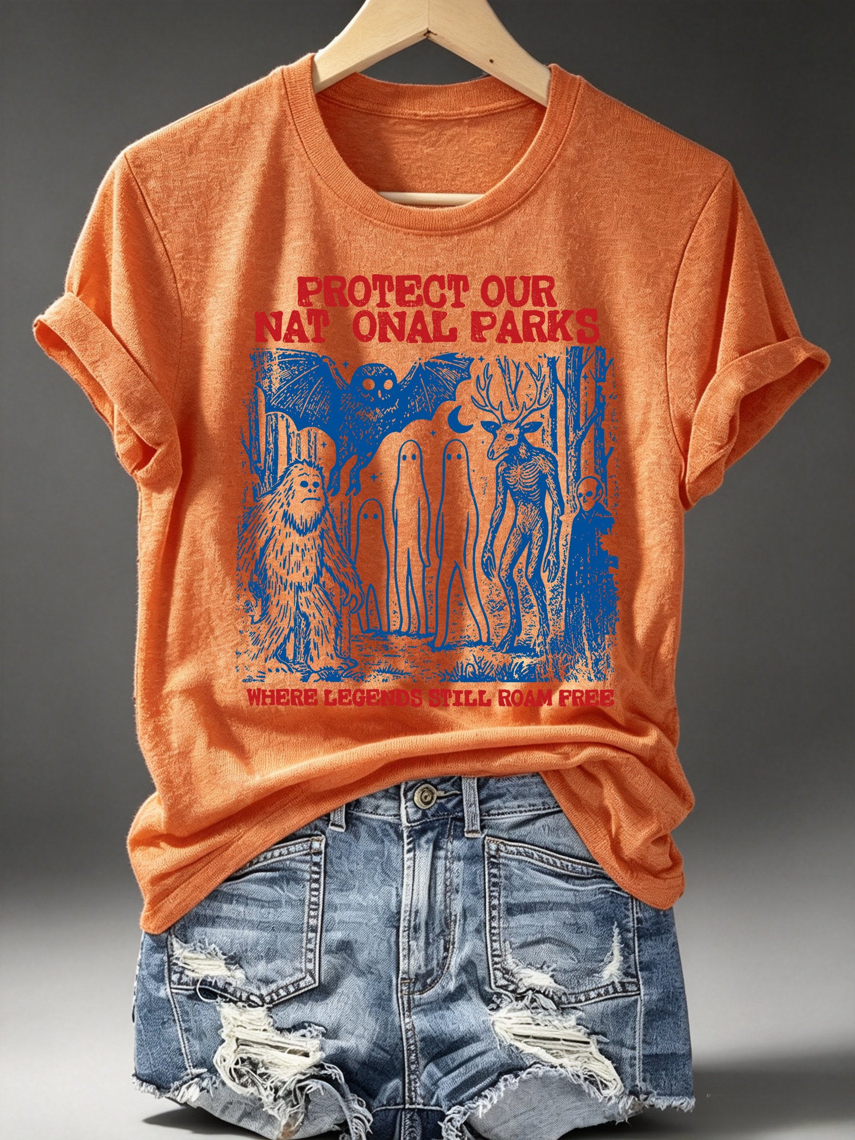 Women's Vintage Protect Our Parks T-Shirt
