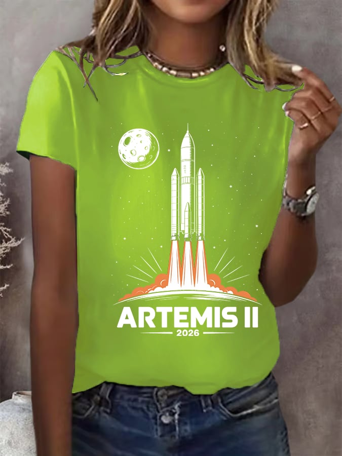 Women's  ARTEMIS II Print T-Shirt
