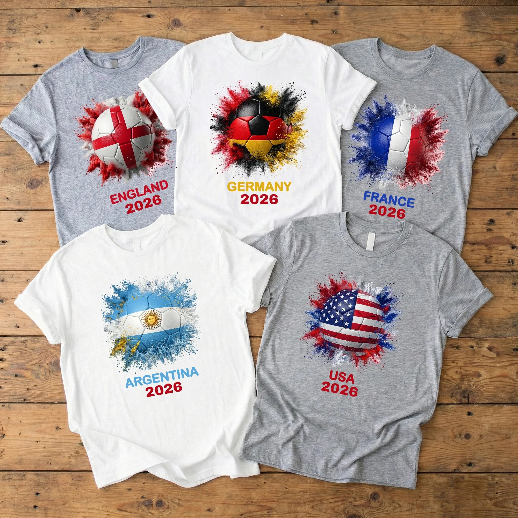 Custom Country Flags - Personalized  T-Shirt